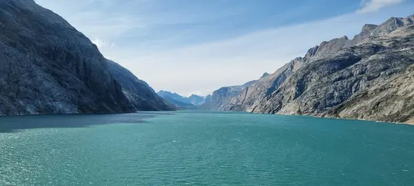 Grönland, Groenland, öl Prins Christian Sund Passage mit Eisbergen und Gletscher, Ice glacier