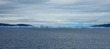 Grönland, Ilussiat yakınlarındaki Ilimanaq, Eceglacier, Disko Körfezi, Discobucht