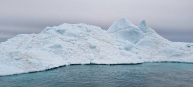 Grönland, Ilussiat yakınlarındaki Ilimanaq, Eceglacier, Disko Körfezi, Discobucht