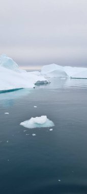 Grönland, Ilussiat yakınlarındaki Ilimanaq, Eceglacier, Disko Körfezi, Discobucht