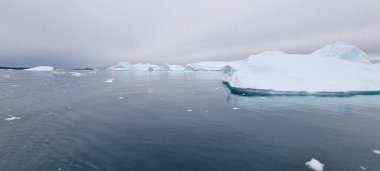 Grönland, Ilussiat yakınlarındaki Ilimanaq, Eceglacier, Disko Körfezi, Discobucht