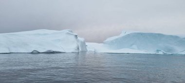 Grönland, Ilussiat yakınlarındaki Ilimanaq, Eceglacier, Disko Körfezi, Discobucht