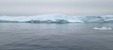 Grönland, Ilussiat yakınlarındaki Ilimanaq, Eceglacier, Disko Körfezi, Discobucht