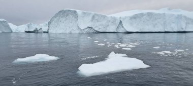 Grönland, Ilussiat yakınlarındaki Ilimanaq, Eceglacier, Disko Körfezi, Discobucht