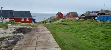 Grönland, Ilussiat yakınlarındaki Ilimanaq, Eceglacier, Disko Körfezi, Discobucht