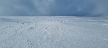 İzlanda, Ada, büyük buzul Langjoekull.