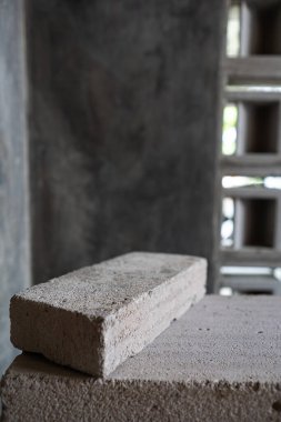 Basit ve minimalist taş bloğu, kopyalama alanı ve ürün gösterim ihtiyaçları için.