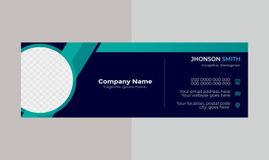 İş Kartı Şablonu Tasarım Vektörü İllüstrasyonu