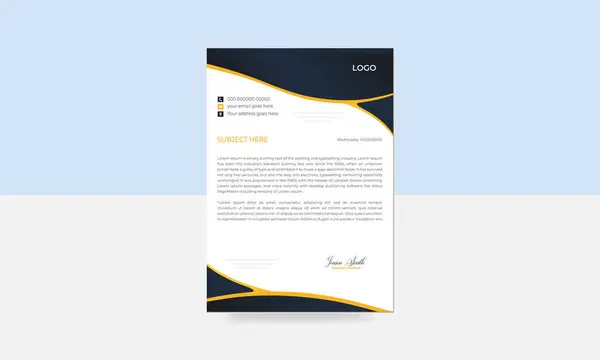 Professional Business Flyer Template Corporate Design Banner Cover Design Presentation — Stock Vector