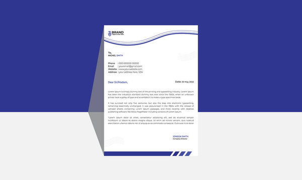 modern professional business card