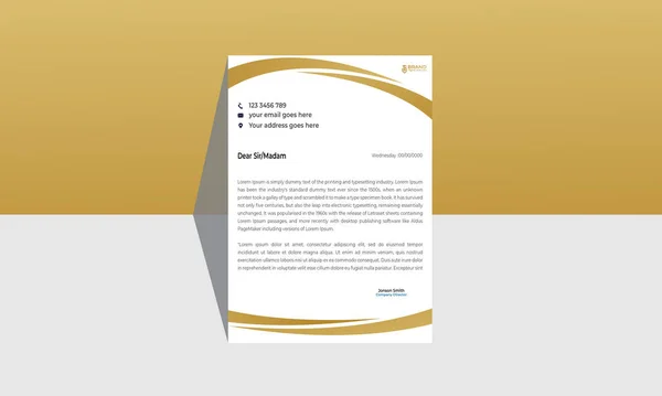 Modèle Fond Vectoriel Papier Certificat — Image vectorielle