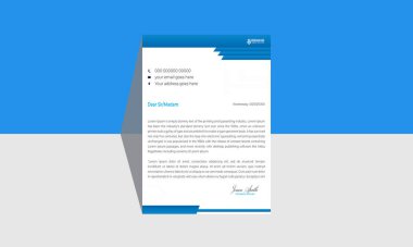 Modern İş Broşürü Tasarım şablonu