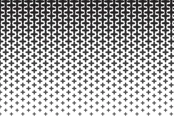 Siyah ve beyaz çizgileri olan kusursuz geometrik desen. vektör