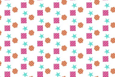 Ananas ve karpuz dikişsiz desen