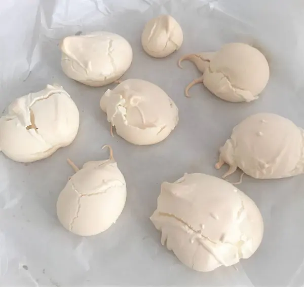 Tatlı tatlı beyaz yumurtadan yapılır adı da tatlı iç çekiş