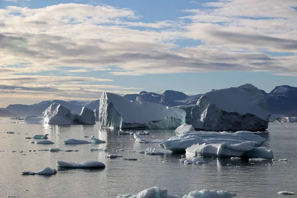 Iceberg Nel Fiordo Uummannaq Groenlandia — Foto Stock