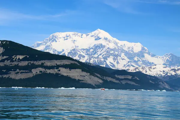 Гора Святого Іллі Алясці Четверта Висотою Гора Північній Америці — стокове фото