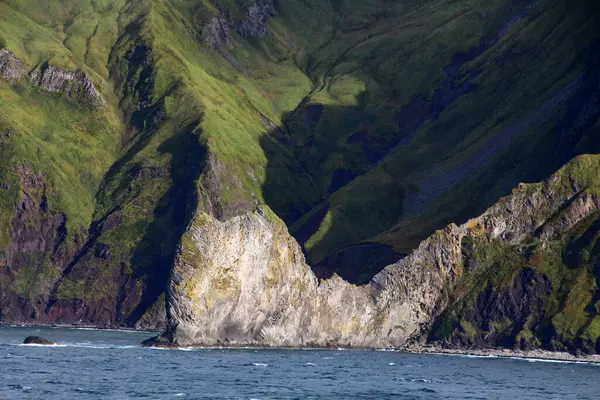 阿拉斯加 Unalaska岛 阿留申群岛海岸 — 图库照片