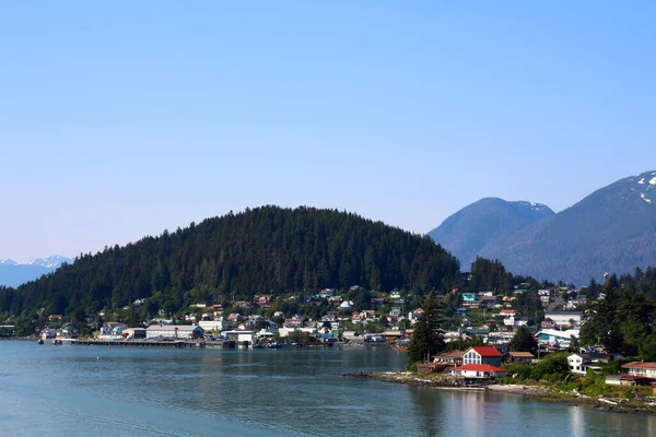 Wrangell Una Las Ciudades Insulares Más Antiguas Históricas Alaska Estados —  Fotos de Stock