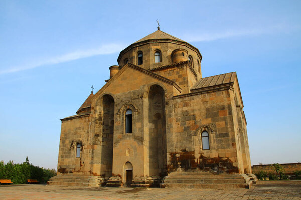 The Holy Hripsime Church is an Armenian Apostolic Church from the 7th century in the city of Vagharshapat -Etchmiadzin- in Armenia