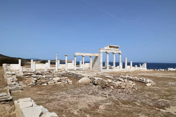 stock image The Sanctuary of Apollo on Despotiko-Cyclades-Greece  
