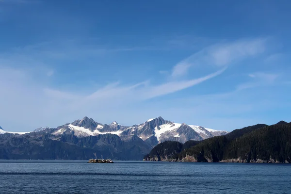 Бухта Воскресіння Національному Парку Кенай Фьордс Аляска — стокове фото