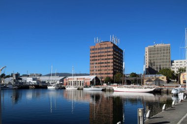Tazmanya, Avustralya 'daki Hobart Limanı