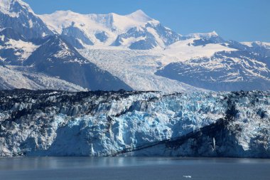Florida, Alaska, ABD 'deki fantastik buzul manzarası.
