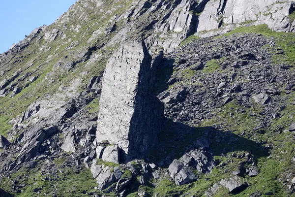 stock image View of the North Cape Horn, Mageroya, Norway  