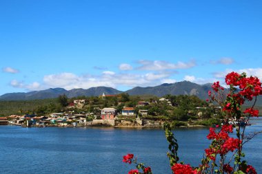 Küba 'nın Cayo Granma Adası manzarası