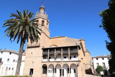 Church of Santa Maria la Mayor in Ronda, Andalusia, Spain  
