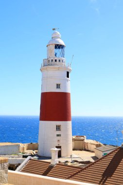 Büyük Britanya, Cebelitarık kıyısındaki deniz feneri.    