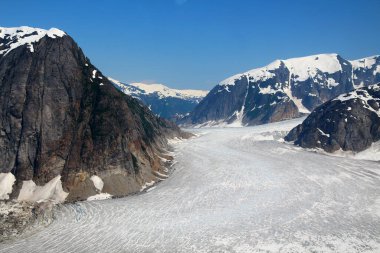LeConte Buzulu, Alaska Panhandle- ABD 'deki Tongass Ulusal Ormanı' nda 35 km uzunluğunda bir buzuldur.