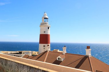 Büyük Britanya, Cebelitarık kıyısındaki deniz feneri.    