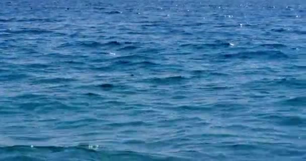 Vdeo Mar Ondas Azul — Vídeos de Stock