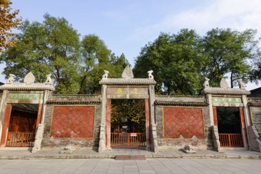 Parktaki yasak şehir.