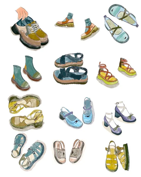 Sneaker illustration icon sticker pattern seamless travel home house colorful homesweet fashion design boots school painting drawing flower natural tree bottle