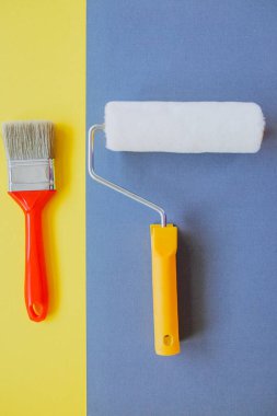 Boya fırçası ve silindir onarım için izole edildi