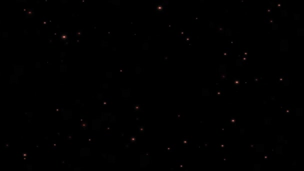 星と宇宙ビデオ アニメーション — ストック動画