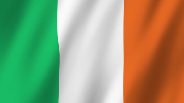 아일랜드 바람에 흔들리는 아일랜드 비디오의 — 비디오