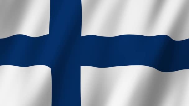 핀란드 핀란드의 비디오 바람에 흔들림 — 비디오