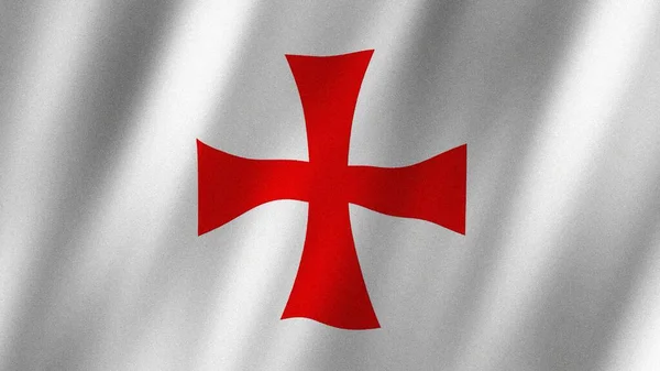 Knights Templar Flag. Templar Flag flag waving. Flag of Knights Templar images