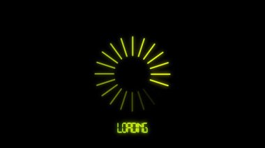 daire yükleme çubuğu canlandırılmış 4K