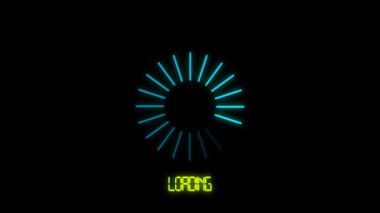 daire yükleme çubuğu canlandırılmış 4K