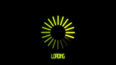 daire yükleme çubuğu canlandırılmış 4K