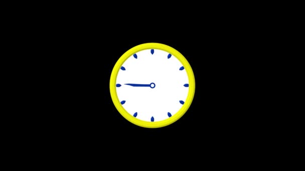 Temporizador Reloj Analógico — Vídeos de Stock