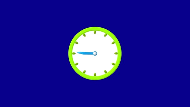 Analog Clock Timer — Stock Video