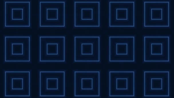 Caleidoscoop Psychedelische Loop Animatie Achtergrond Grafische Illustratie Mandala Patroon Geometrische — Stockvideo