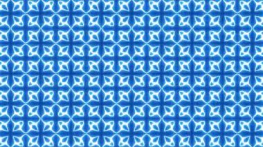 Neon mandala desenli kaleydoskoplar arka plan