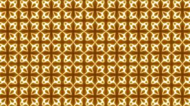 Kaleyidoscope Psychedelic Döngü Animasyon Arkaplanı, Grafiksel Görüntü Mandala Deseni Jeometrik Şekil Soyut Çoklu Renk Tam Renk